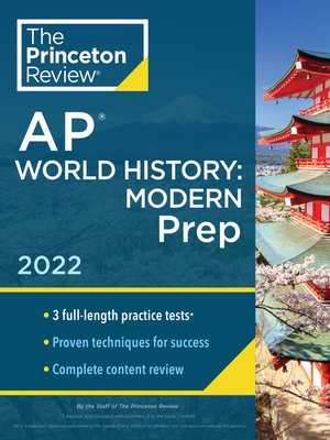 cover image of Princeton Review AP World History: Modern Prep, 2022: Practice Tests + Complete Content Review + Strategies & Techniques